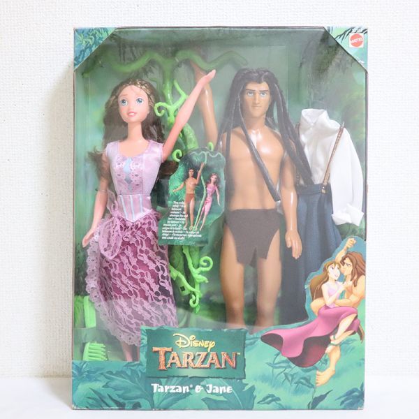 Disney Tarzan Jane ディズニー ターザン ジェーン Mattel マテル社 の落札情報詳細 ヤフオク落札価格情報 オークフリー スマートフォン版