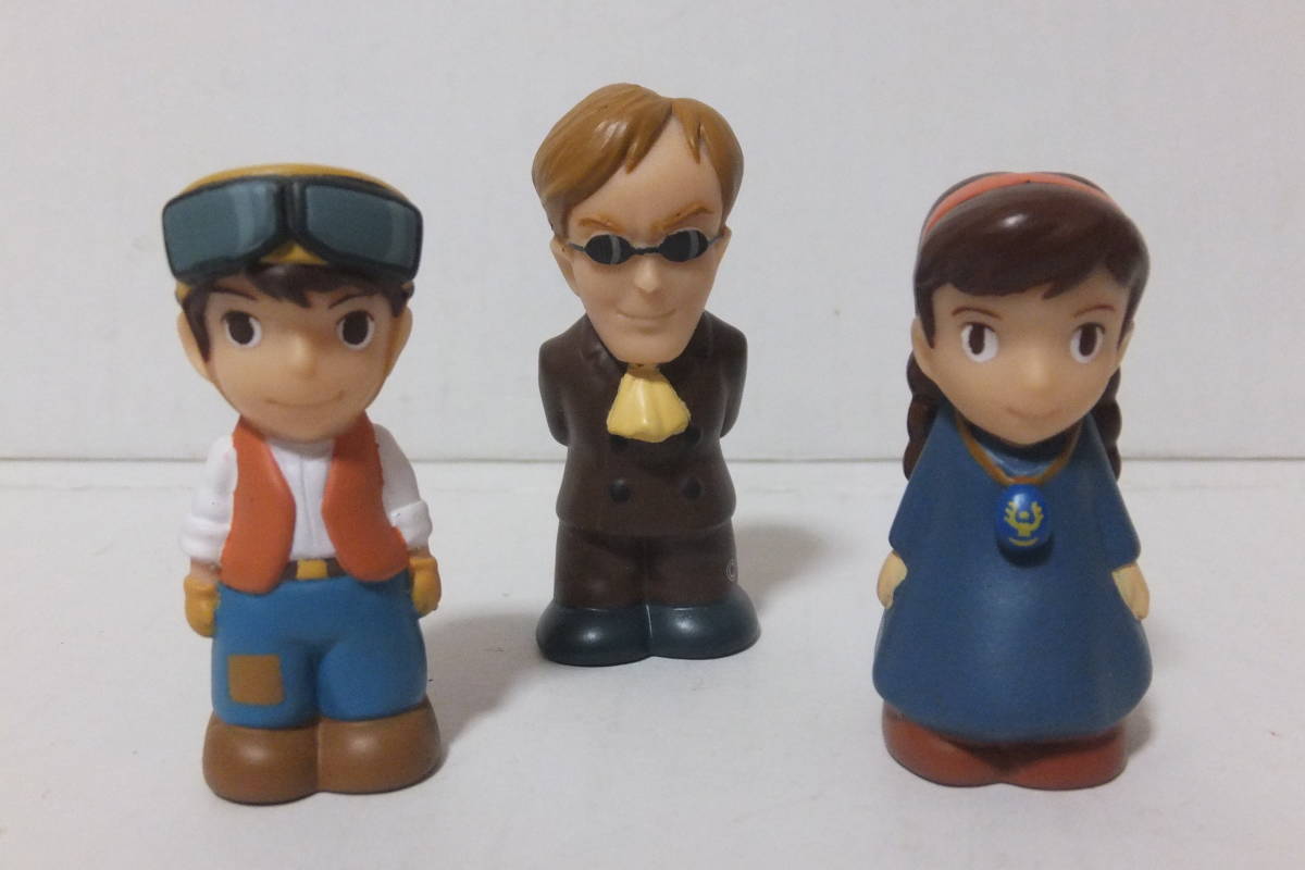 新品】新品 【天空の城ラピュタ パズー / シータ / ムスカ大佐】指人形