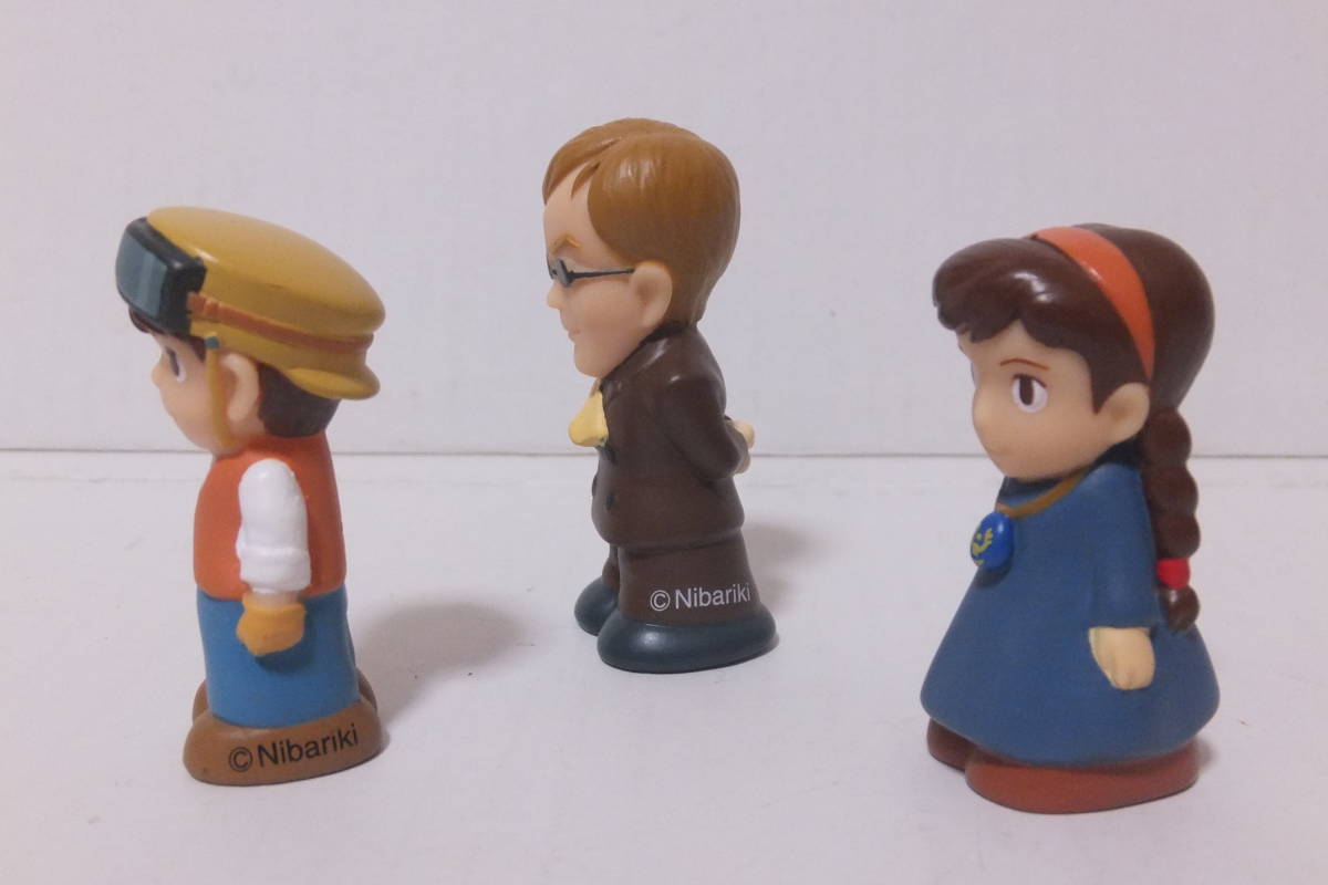 新品】新品 【天空の城ラピュタ パズー / シータ / ムスカ大佐】指人形