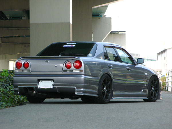 新品】ユーラス URAS TYPE-R ER34 スカイライン4Dr エアロ3点セット