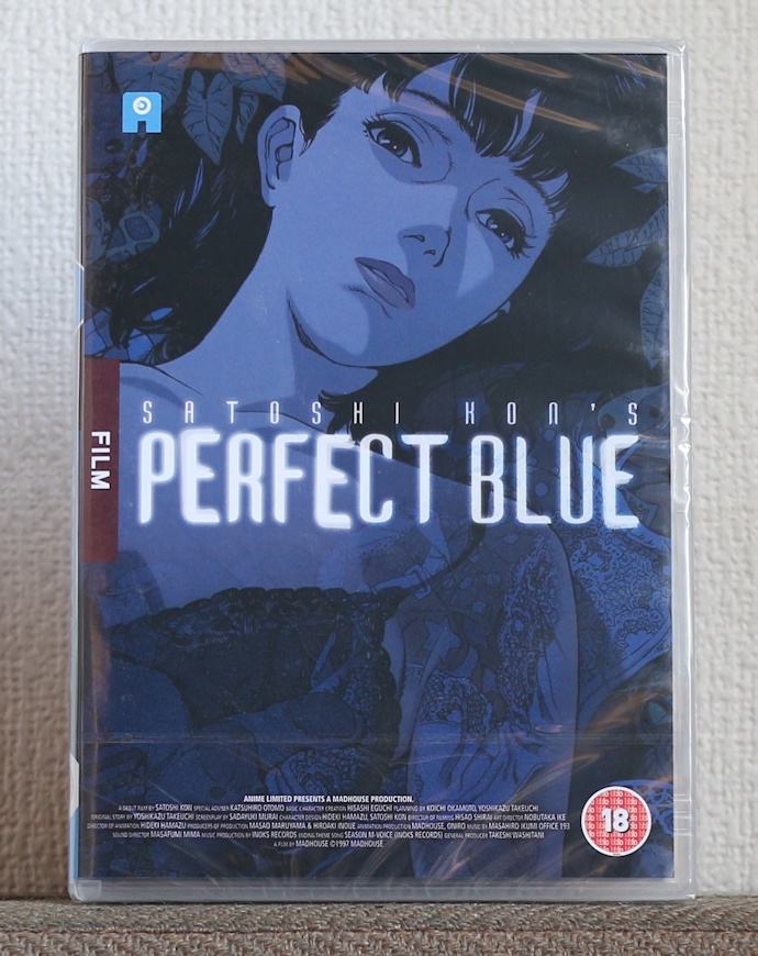 新品】DVD/今敏/パーフェクトブルー/英語・日本語/Satoshi Kon
