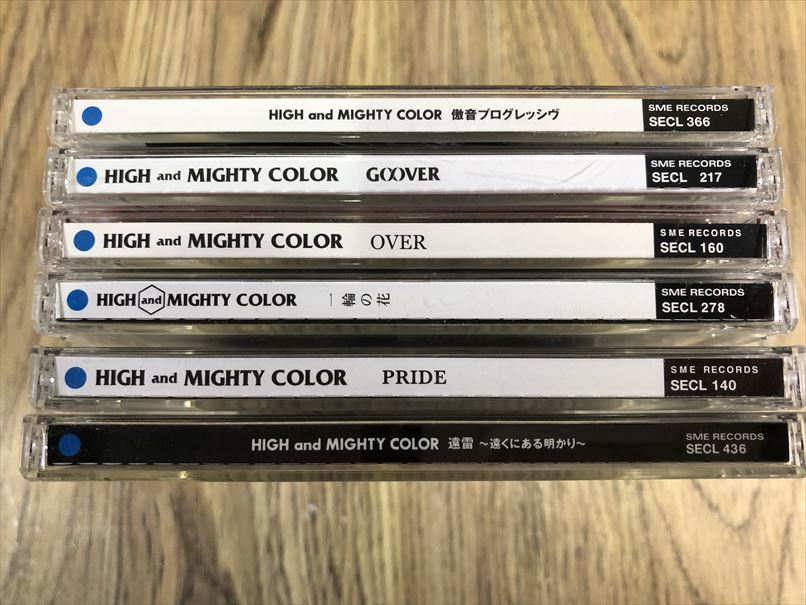 S 即決 M5937 High And Mighty Color Cd アルバム シングル 6枚セット G Ver 傲音プログレッシヴ Pride Over 一輪の花 他 の落札情報詳細 ヤフオク落札価格情報 オークフリー スマートフォン版