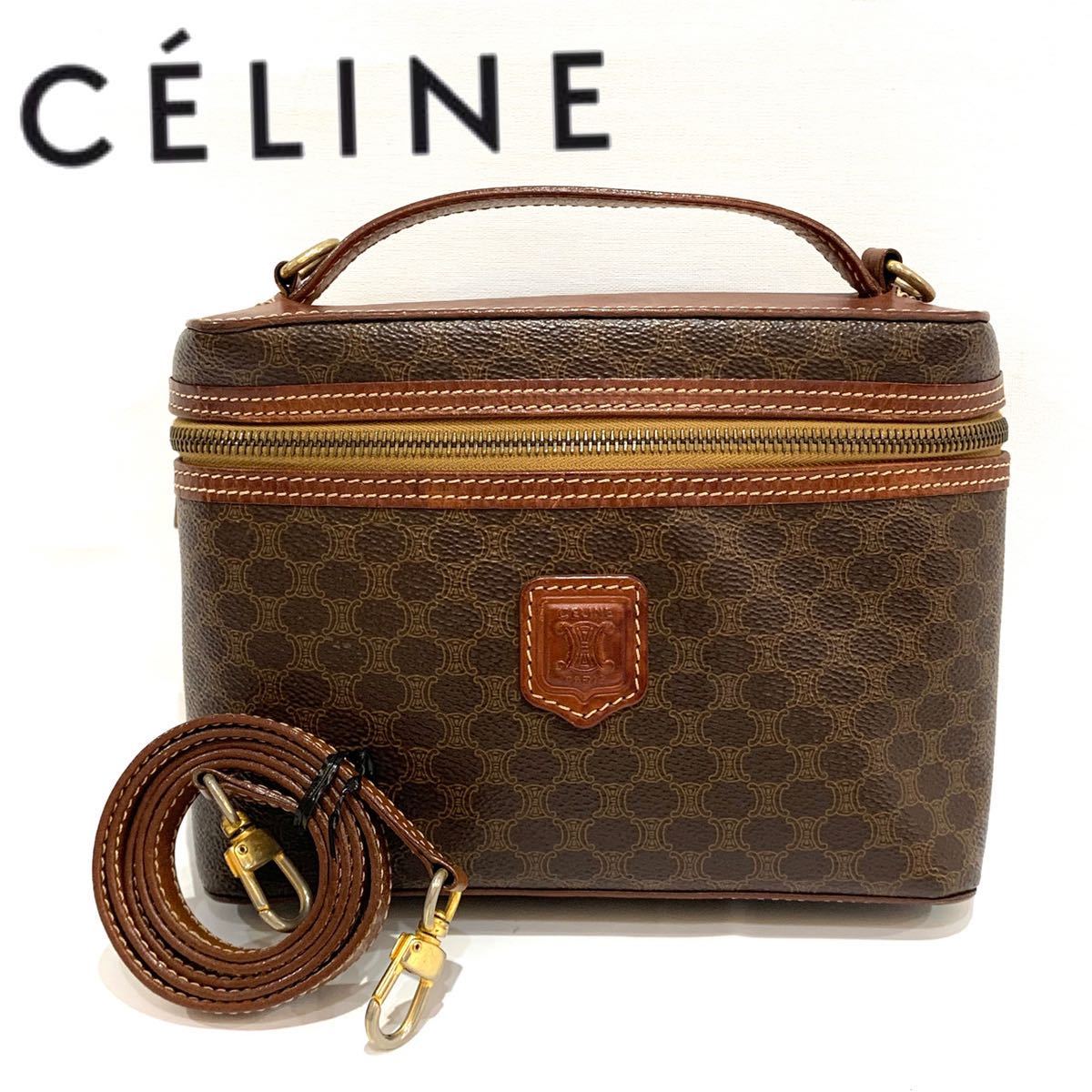 希少　美品　OLD CELINE マカダム　ブリーフケース　2way DM95 希少 美品 OLD CELINE マカダム ブリーフケース 2way DM95 希少モデル