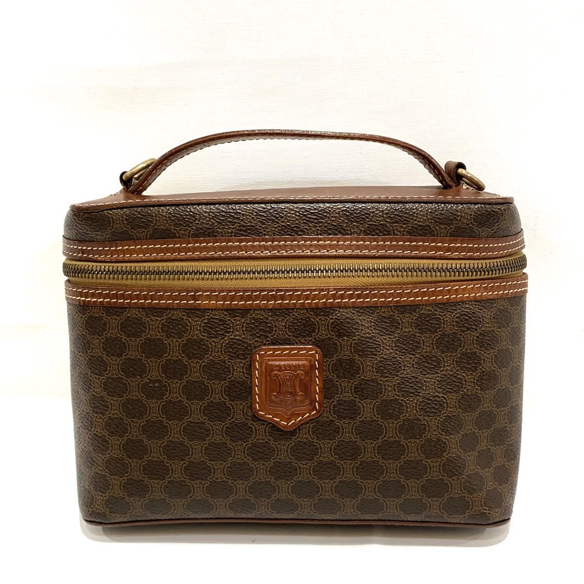 希少 美品 OLD CELINE マカダム ブリーフケース 2way DM95 希少モデル