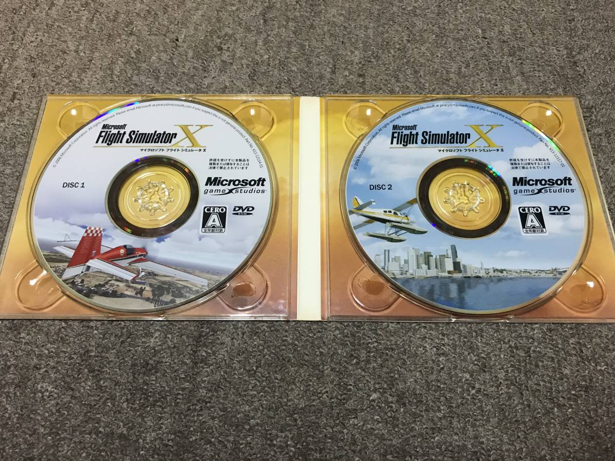 Microsoft Flight Simulator X 日本語版 フライトシミュレーター ｘ コース攻略テクニック セット の落札情報詳細 ヤフオク落札価格情報 オークフリー スマートフォン版