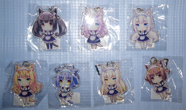 6種セット】ネコぱら アクリルキーホルダー ネコぱらいてん！