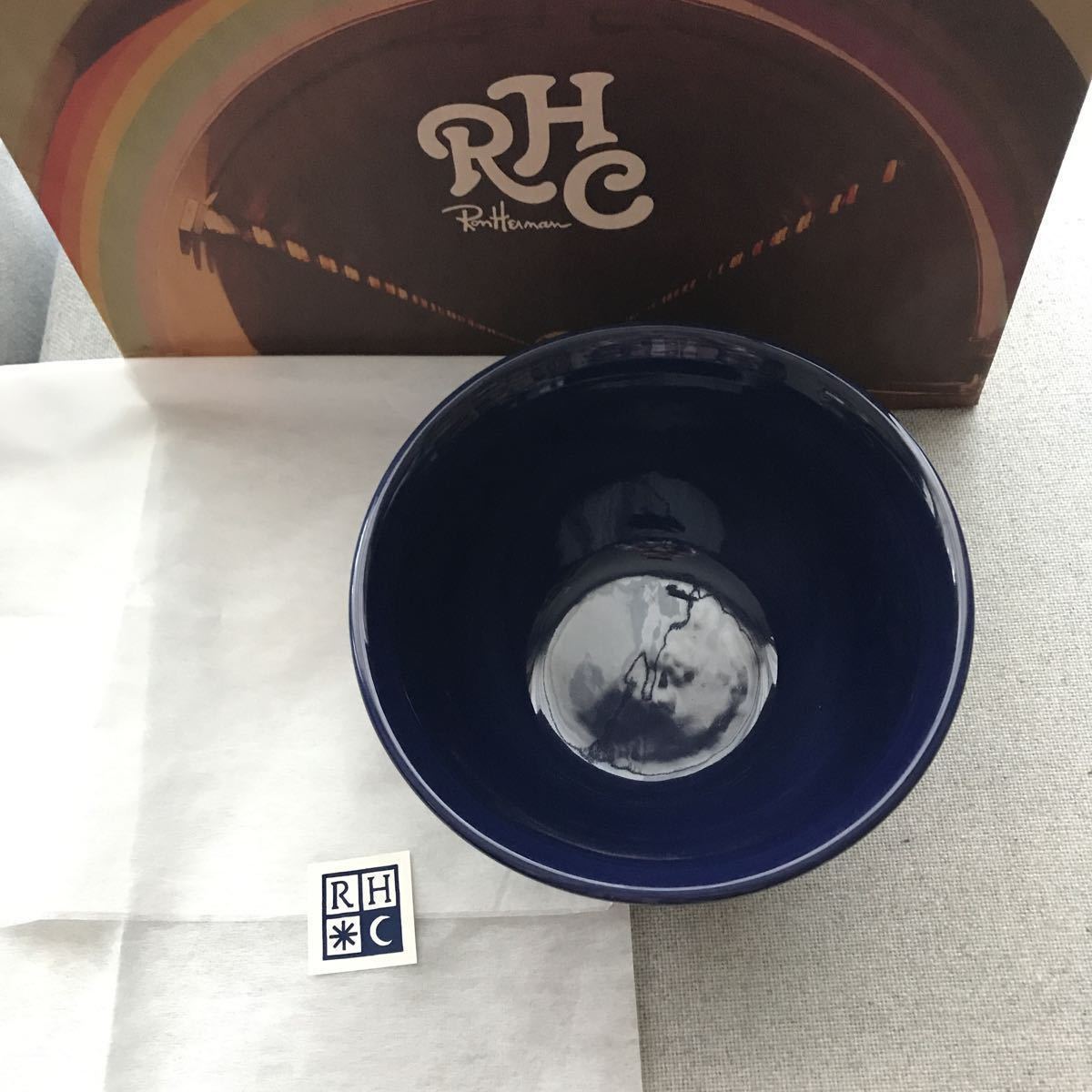 新品 新品 Rhc ロンハーマン カフェ Bauer Pottery ボウル ボール 食器 アメリカ Usa キッチン グッズ ダークブルー バウアーポッタリー 紺 の落札情報詳細 ヤフオク落札価格情報 オークフリー スマートフォン版