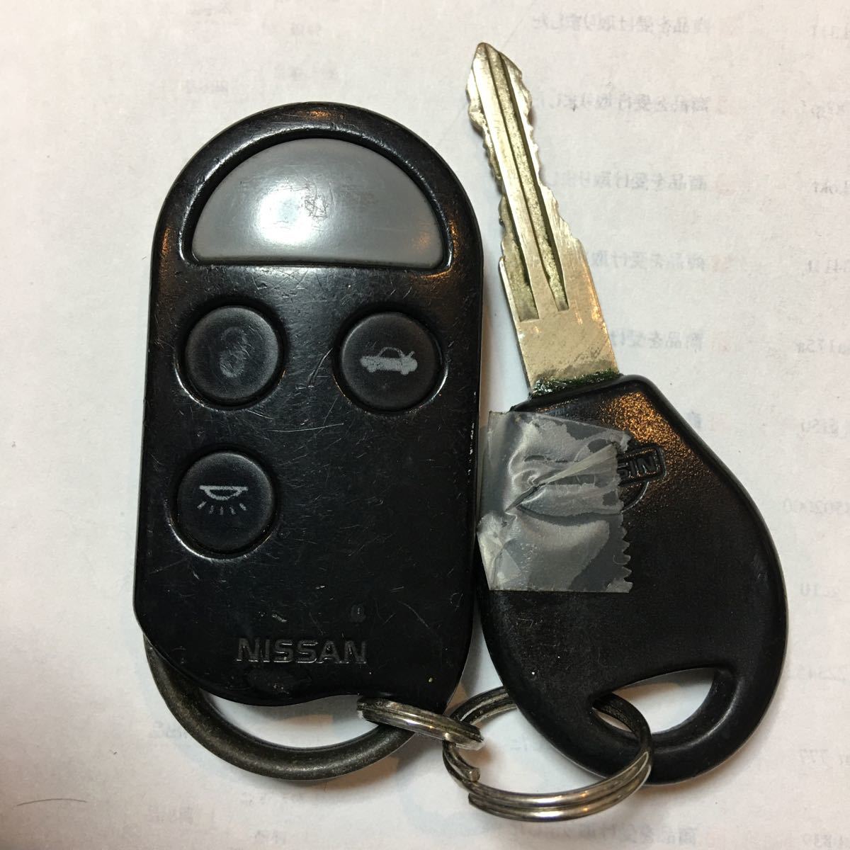 NI 1073 送料180円 日産 純正 キーレス シーマ グロリア セドリック