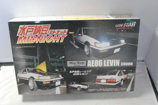激レア】当時物 水戸納豆 AE86 レビン フジミ 未組立 飯田章