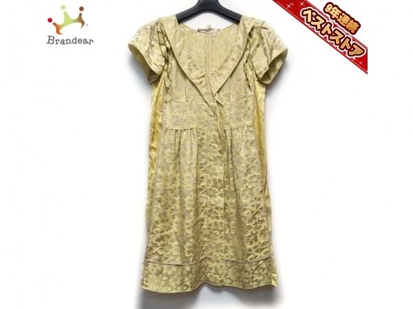 マークジェイコブス Marc Jacobs サイズ2 S イエロー ライトグレー レディース 花柄 美品 ワンピース の落札情報詳細 ヤフオク落札価格情報 オークフリー スマートフォン版