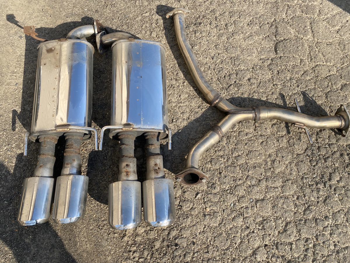 AIMGAIN マフラー　クラウン GRS182 マフラーフィニツシャー トヨタ クラウンGRS180・182