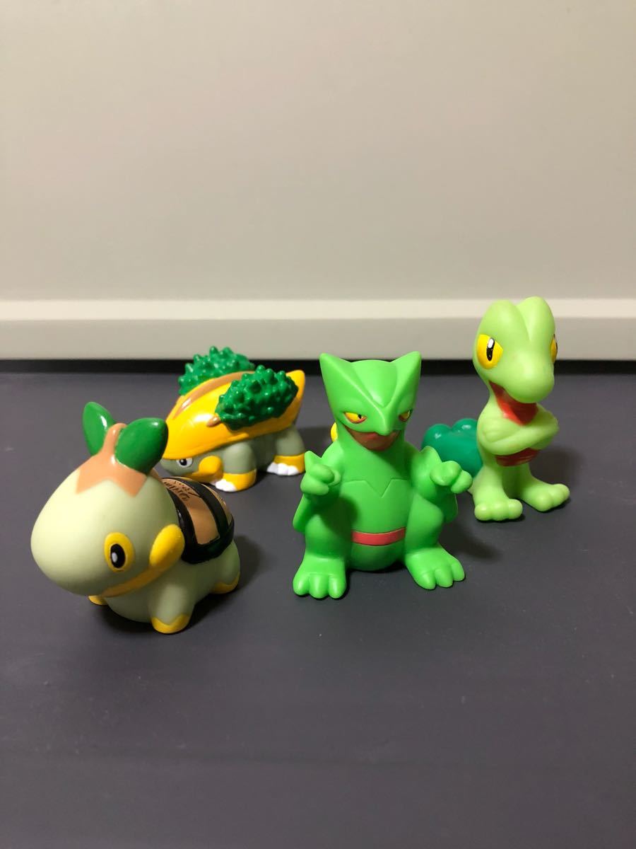 ポケットモンスター ポケモンキッズ 指人形 ゆび人形 ナエトル ハヤシガメ キモリ ジュカイン 4種セット の落札情報詳細 ヤフオク落札価格情報 オークフリー スマートフォン版