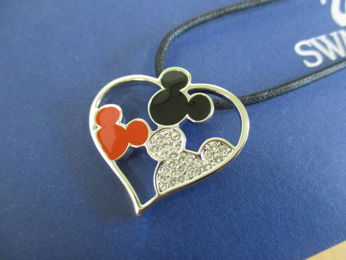 新品 Swarovski スワロフスキー Deisney ディズニー ハートモチーフ ミッキー チョーカー ネックレス 箱付き の落札情報詳細 ヤフオク落札価格情報 オークフリー スマートフォン版