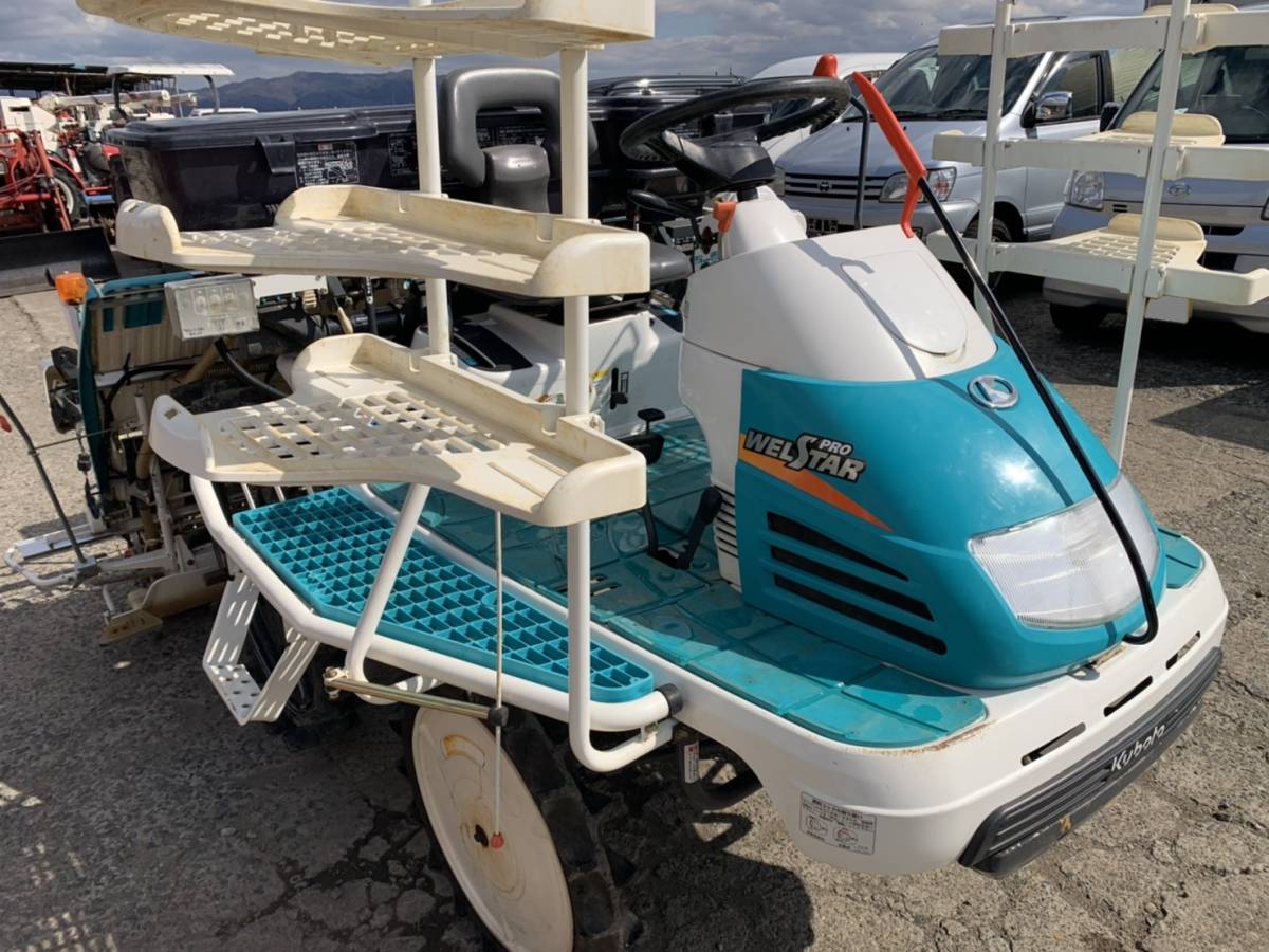 6条田植え機　Kubota welstar 6条田植え機 Kubota welstar クボタ 6条植え 田植機 ZP65F | のうき屋