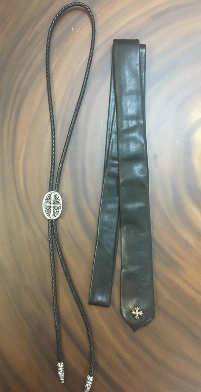 クロムハーツ/CHROME HEARTS レザータイセット】タイニー クラシック