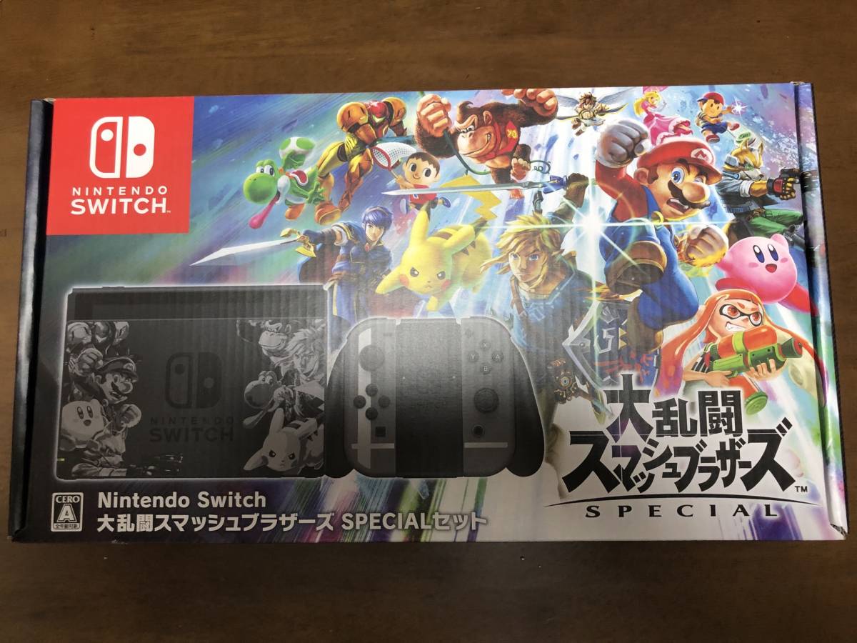 新品 Nintendo Switch 大乱闘スマッシュブラザーズ Specialセット 本体 新品未使用 ソフト期限切れ 送料無料 任天堂スイッチ の落札情報詳細 ヤフオク落札価格情報 オークフリー スマートフォン版