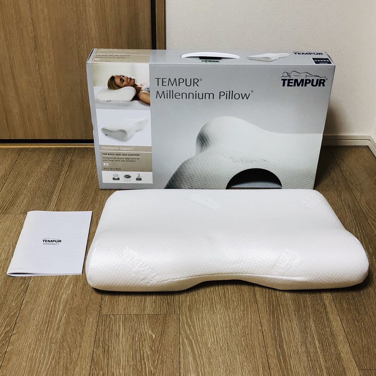 TEMPUR テンピュール ミレニアムネックピロー 白 Sサイズ 枕