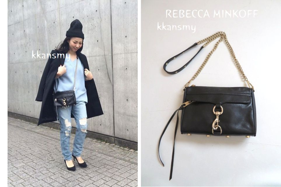 ドゥーズィエムクラス購入REBECCA MINKOFFレベッカミンコフ*MINI MAC 