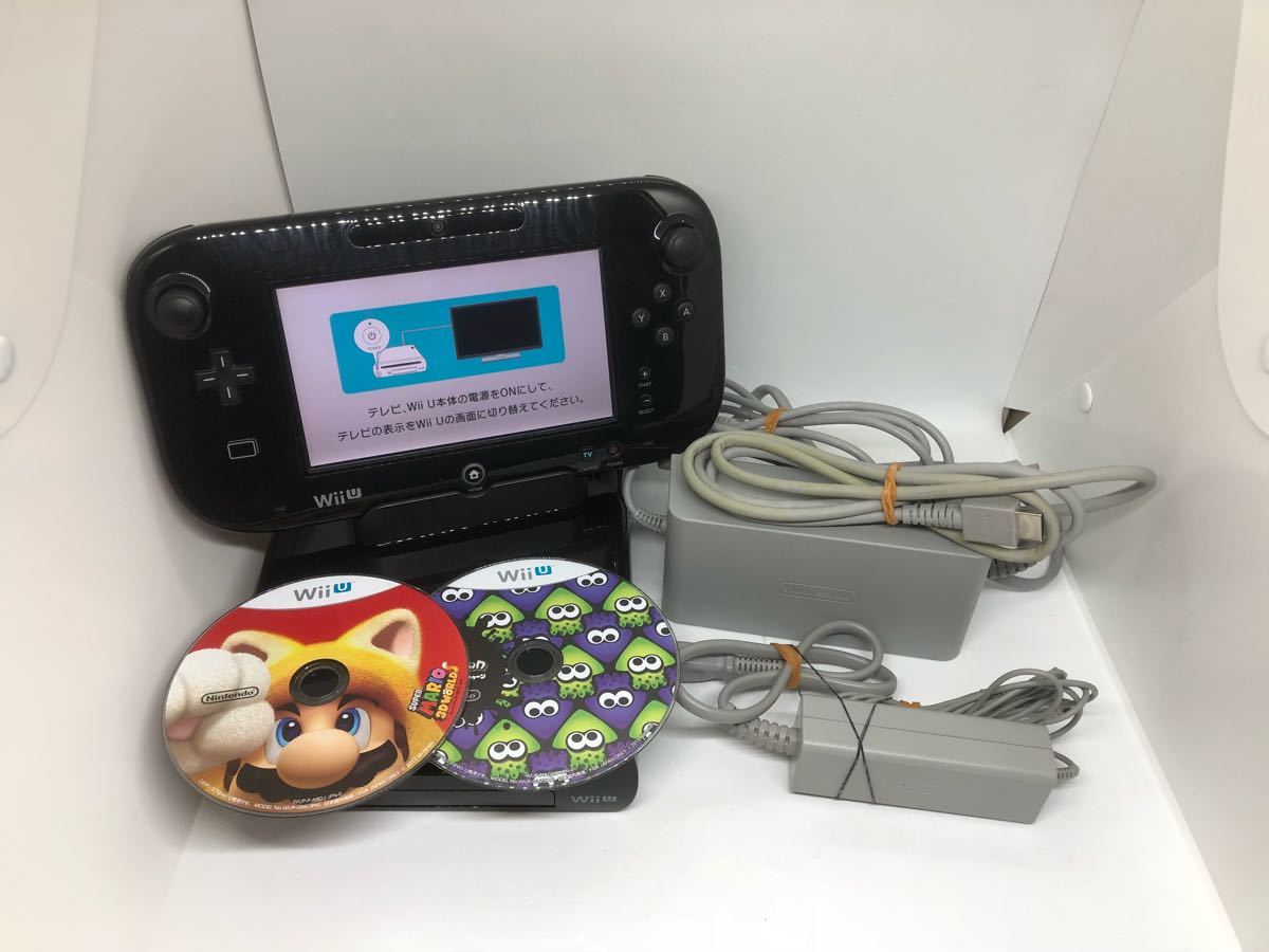 Wii U - WiiU 本体 ＋スプラトゥーン＋おまけ Wiiu 本体 スプラトゥーンセット おまけ付き