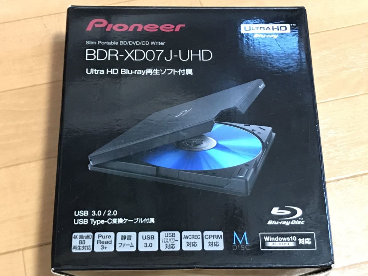 Pioneer BDR-XD07J-UHD BDR-XD07J-UHD 商品概要 | パソコン用BD