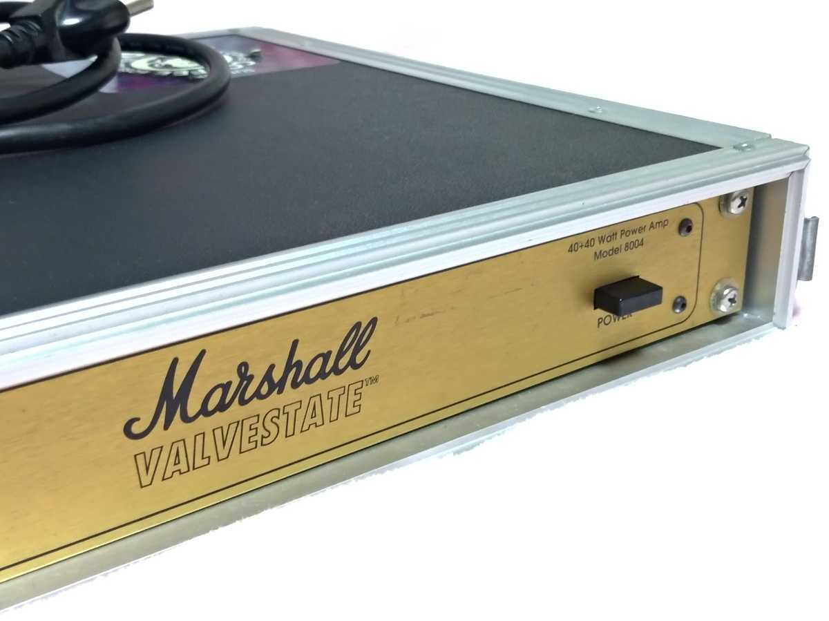 ☆Marshall VALVESTATE 40W+40W Power Amp Model 8004 1Uラック