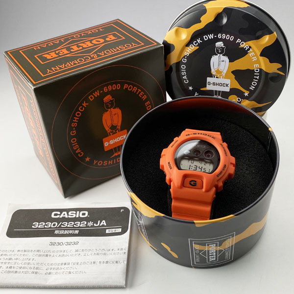PORTER×G-SHOCK DW-6900 新品.未使用品（新品】未使用品 PORTER
