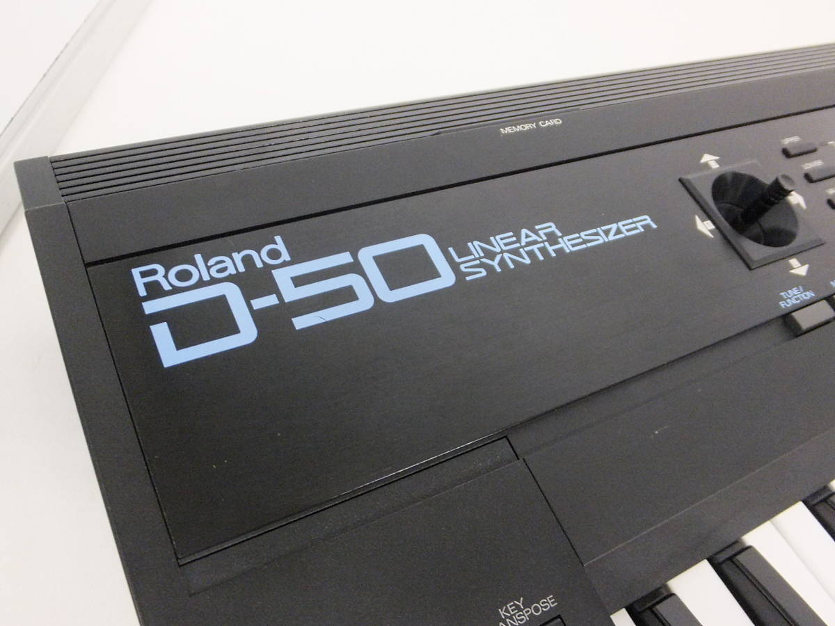 よろづ屋 ローランド シンセサイザー Roland D 50 Linear Synthesizer Midi キーボード M0416 160 の落札情報詳細 ヤフオク落札価格情報 オークフリー スマートフォン版