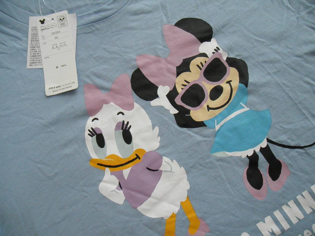 新品 半袖 Tシャツ Ll デイジー ミニー ミニーマウス デイジーダッグ ディズニー の落札情報詳細 ヤフオク落札価格情報 オークフリー スマートフォン版