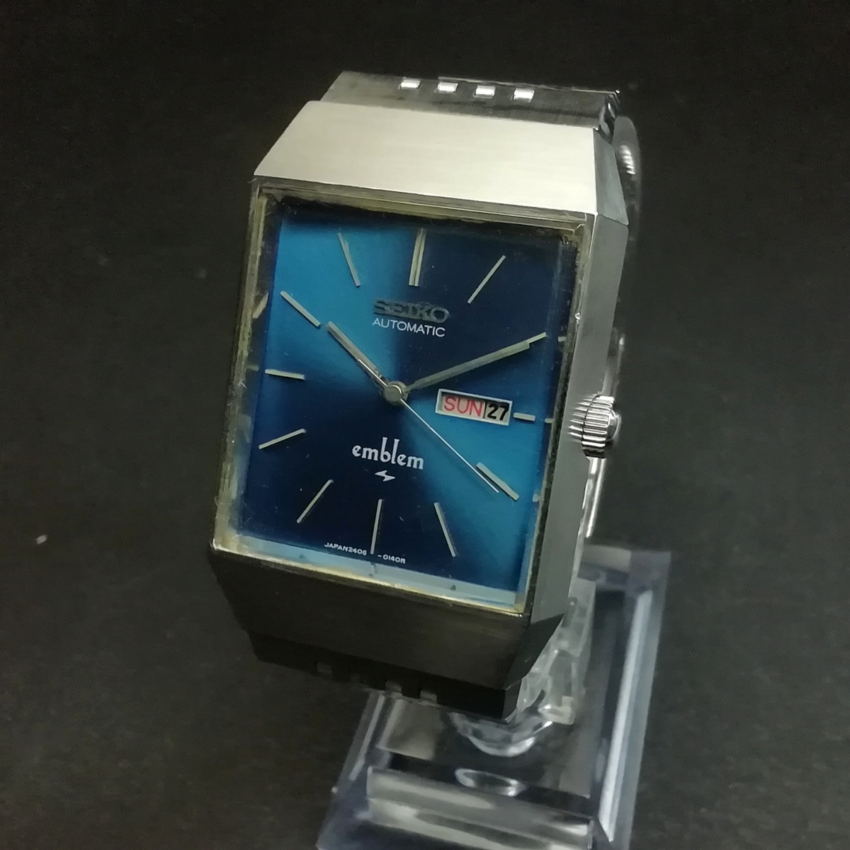 セイコー 軟らか エムブレム Seiko Emblem 2406-3040 自動巻き