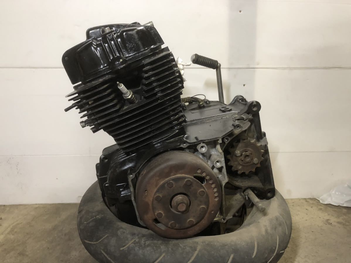 cb250n 6即キック エンジン ホンダ CB250N ホーク 純正 エンジン CB250TE クランキングOK 6速 異音