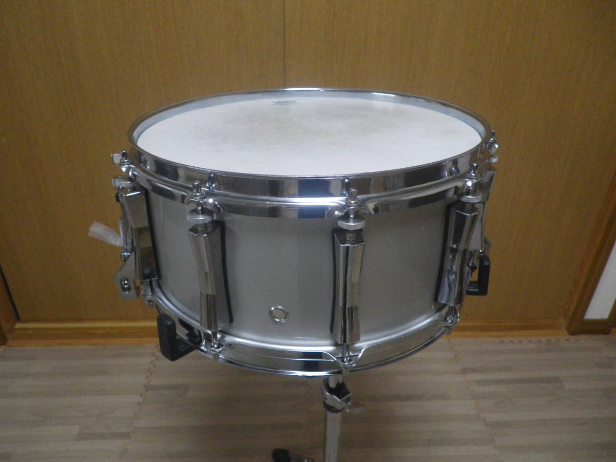 即決 送料無料 Pearl パール 90年代 アルミ スネア 14×6.5インチ