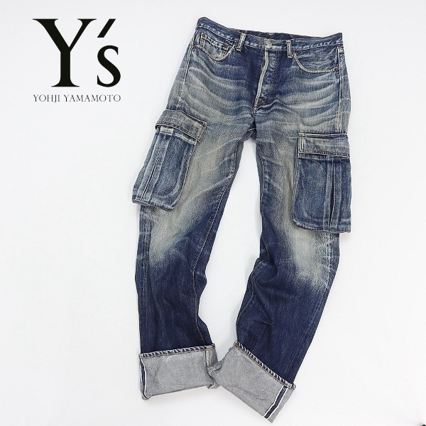 Y's デニムカーゴパンツ ◇Y's for men/ワイズ ヨウジヤマモト×SPOTTED HORSE デニム カーゴ