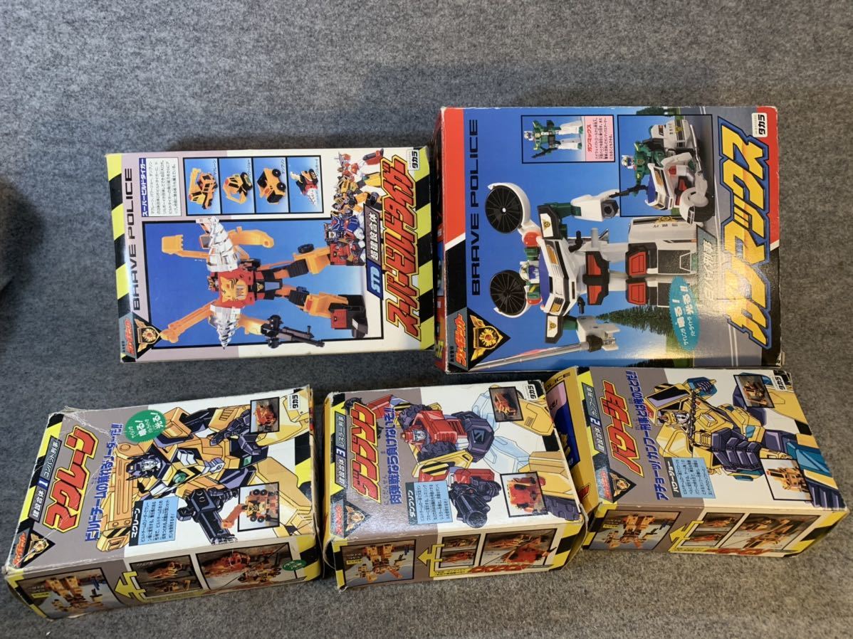 タカラ Takara 勇者警察 ジェイデッカー まとめセット 当時物 玩具 変形ロボット ブレイブポリス ガンマックス マクレーン ジャンク の落札情報詳細 ヤフオク落札価格情報 オークフリー スマートフォン版