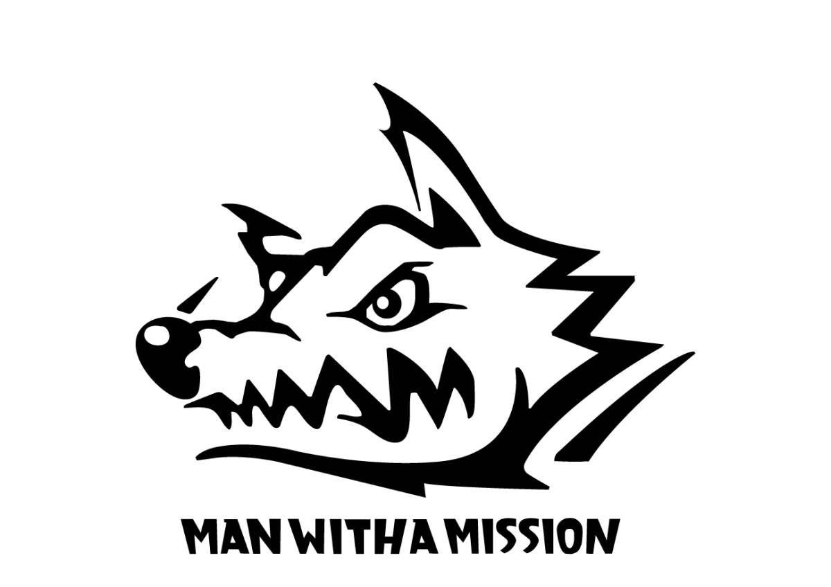 マンウィズ ロゴフロアマット