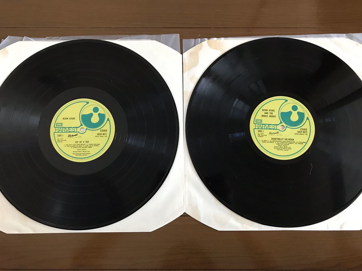 LPレコード KEVIN AYERS/JOY OF A TOY・SHOOTING AT THE MOON 2