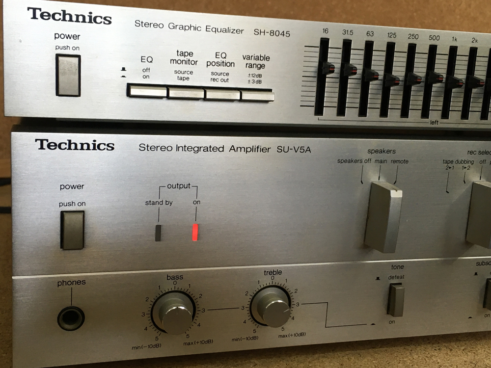 Technics テクニクス SU-V5A アンプ（File:Technics SU-V5