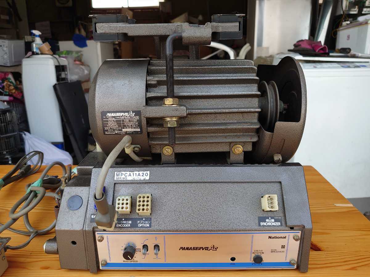 ナショナル パナサーボAC 工業用ミシン サーボモーター
