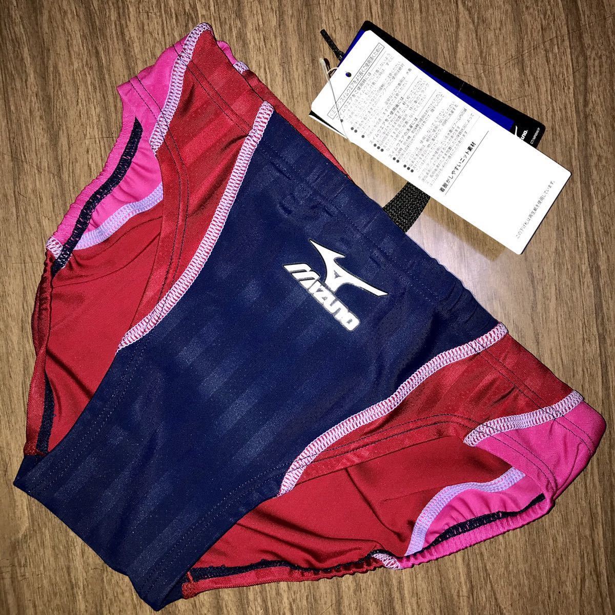 【Lサイズ】ミズノ 競パン・競泳水着 ストリームアクセラ 赤青 箱タグあり Lサイズ】ミズノ 競パン・競泳水着 ストリームアクセラ 赤青 箱