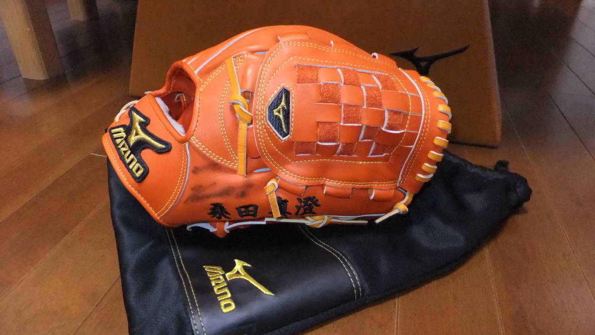 桑田真澄☆実使用☆直筆サイン☆グラブ☆グローブ☆ミズノ☆MIZUNOの