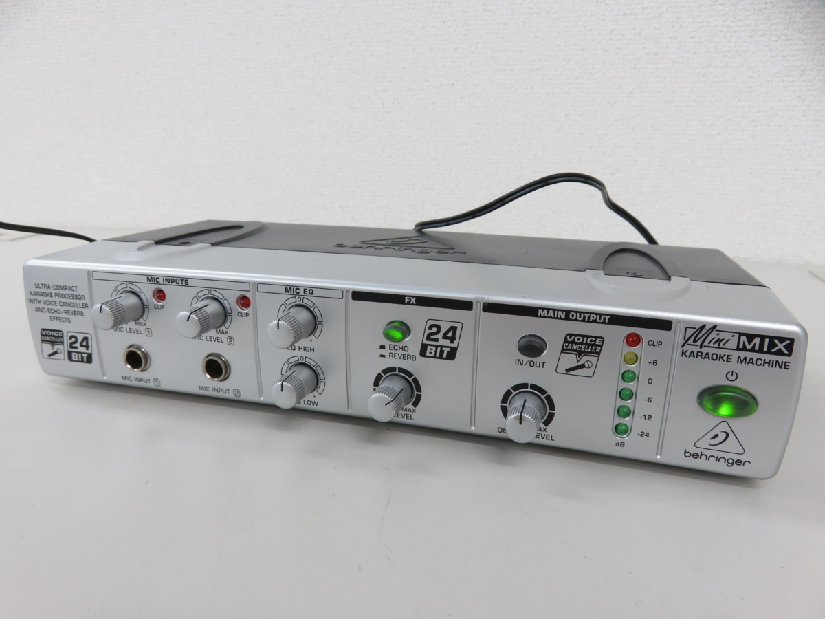 【美品】behringer MINIMIX-MIX800 カラオケミキサー Amazon | Behringer Minimix mix800 | DJミキサー | 楽器・音響機器