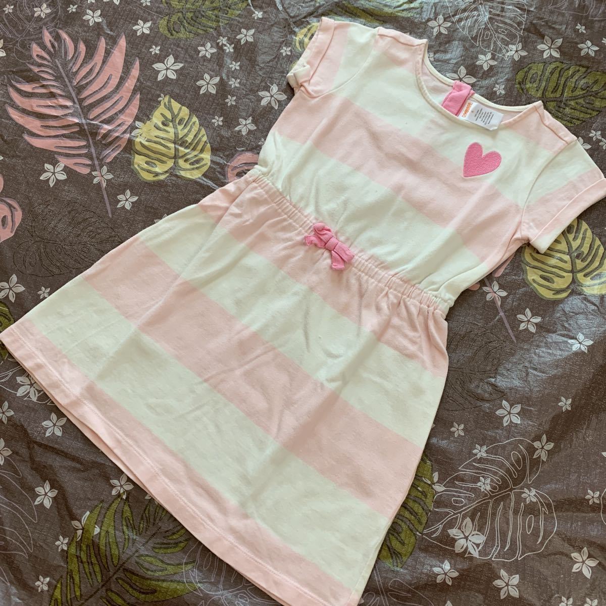 中古 ジンボリー ワンピース 1 ピンク ボーダー ワンピ サイズ6 Gymboree の落札情報詳細 ヤフオク落札価格情報 オークフリー スマートフォン版