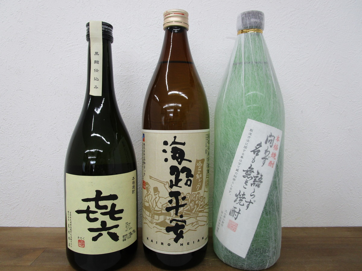 6本セット 芋焼酎 きろく 大魔王 海路平安 風に吹かれ等 600 900ml 25 43 未開栓 古酒 1円スタート 5 15 1 の落札情報詳細 ヤフオク落札価格情報 オークフリー スマートフォン版