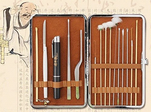 耳かき 新品】 ○人気商品○耳かき 高級 本格 プロ ピンセット 耳かきセット