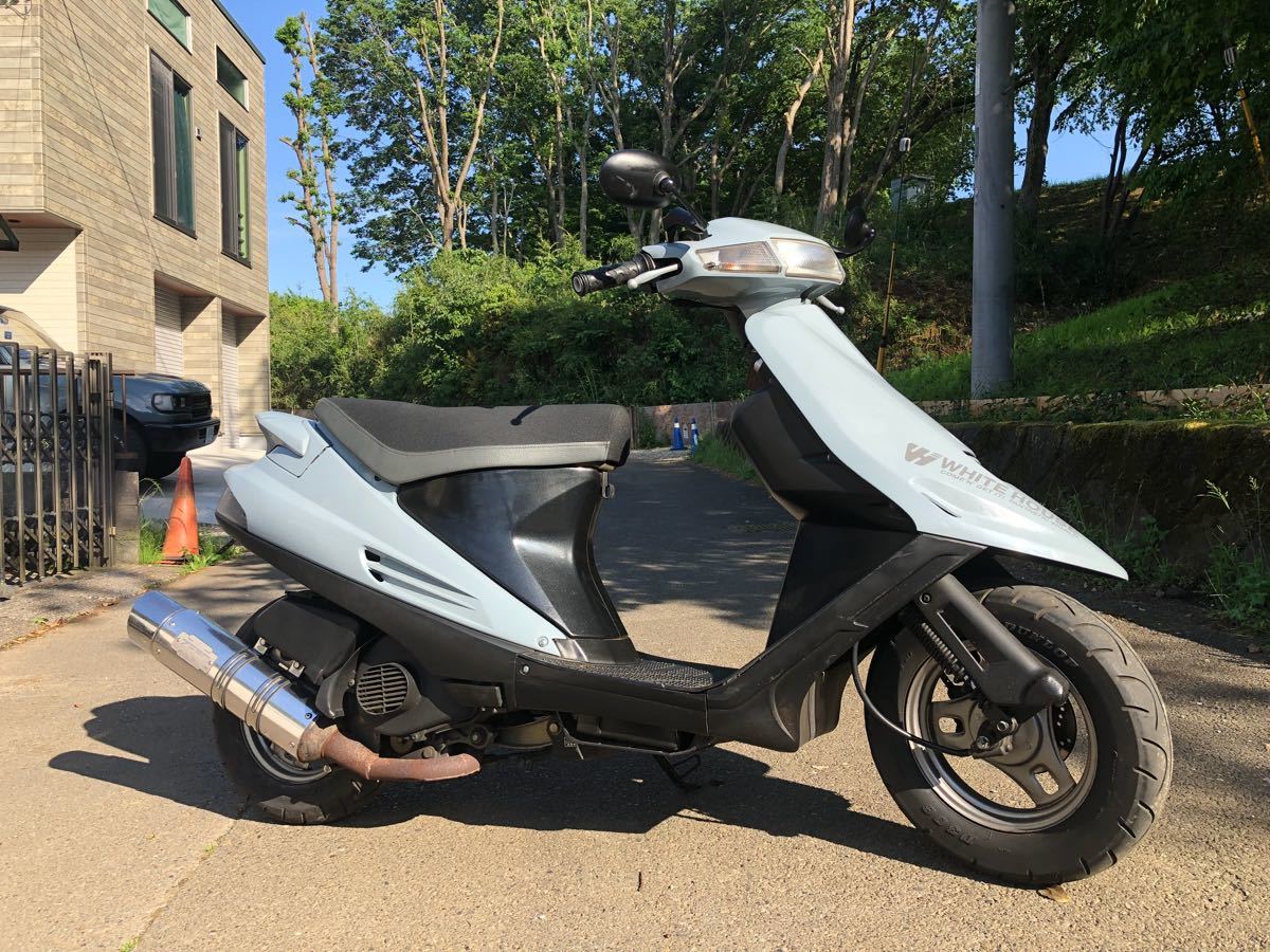 アドレスv100 ロングエビテールテールカウル