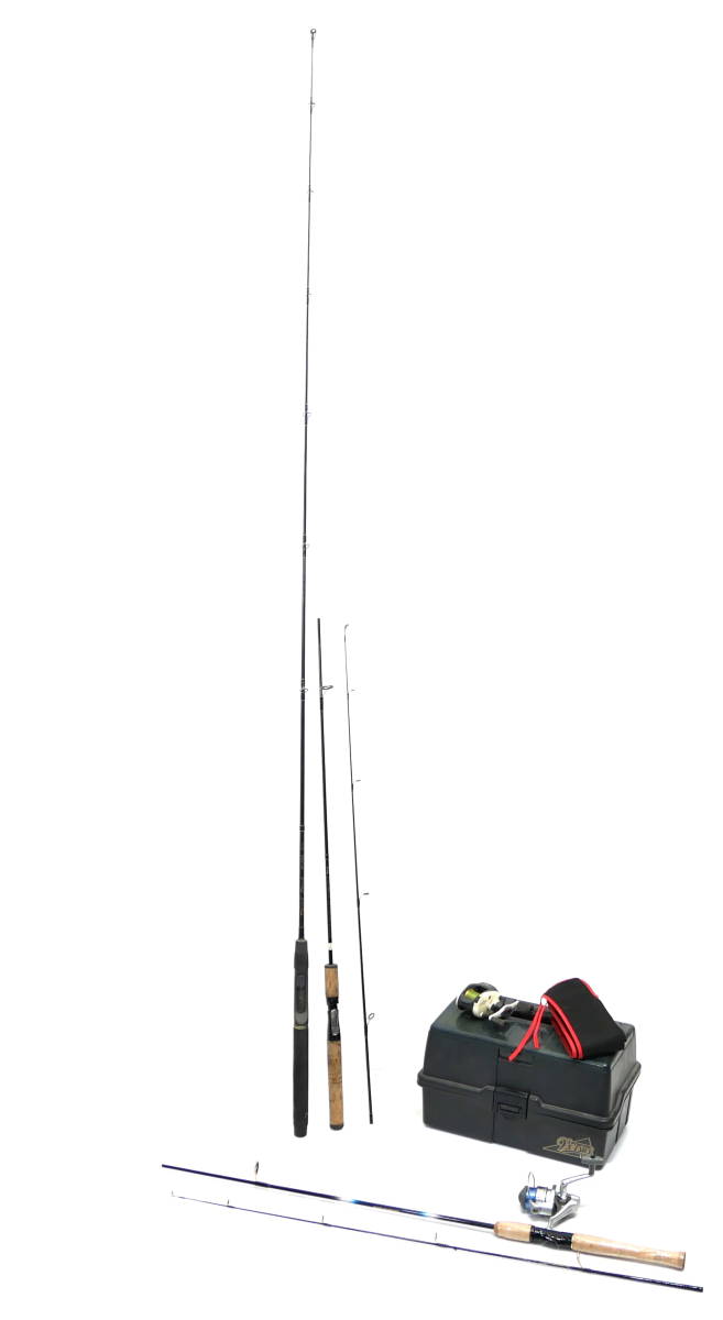 バス釣り用品まとめて ハードルアー ワーム ロッド3本 スピニング２個 ベイト1個など の落札情報詳細 ヤフオク落札価格情報 オークフリー スマートフォン版