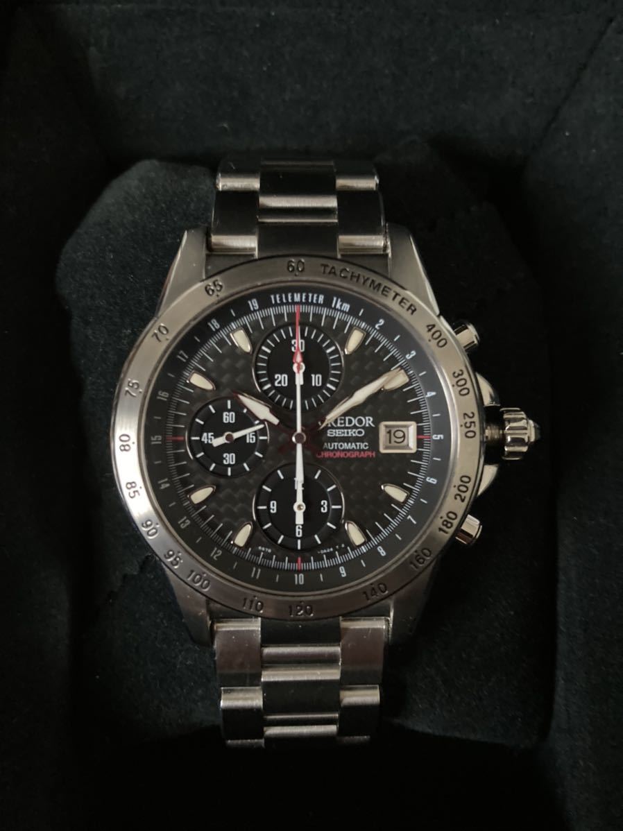 【超希少】SEIKO クレドール フェニックス GZBP999 限定品 幻のクレドール フェニックス クロノグラフ「GZBP999」を我が手