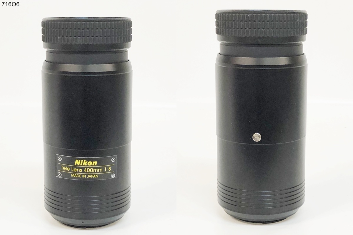 Nikon ニコン おもしろレンズ工房 Tele Lens 400mm 1 8 おもしろレンズ工房 一眼レフ カメラ レンズ 716o6 の落札情報詳細 ヤフオク落札価格情報 オークフリー スマートフォン版
