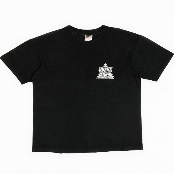 90s CHAGEandASKA チャゲアンドアスカ グッズ CROSS THE BORDERS! T