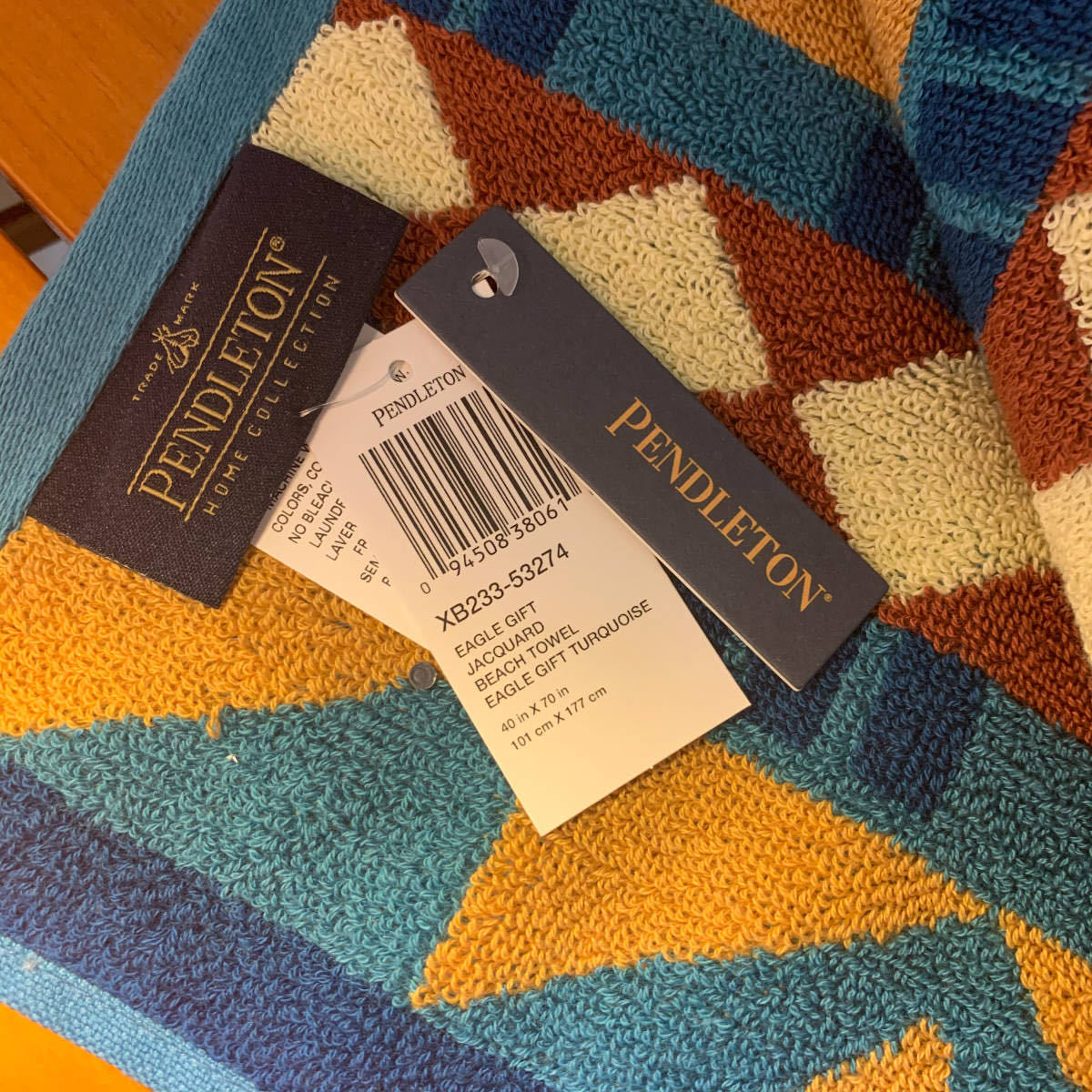 新品》ペンドルトン(PENDLETON)オーバーサイズ タオルブランケット