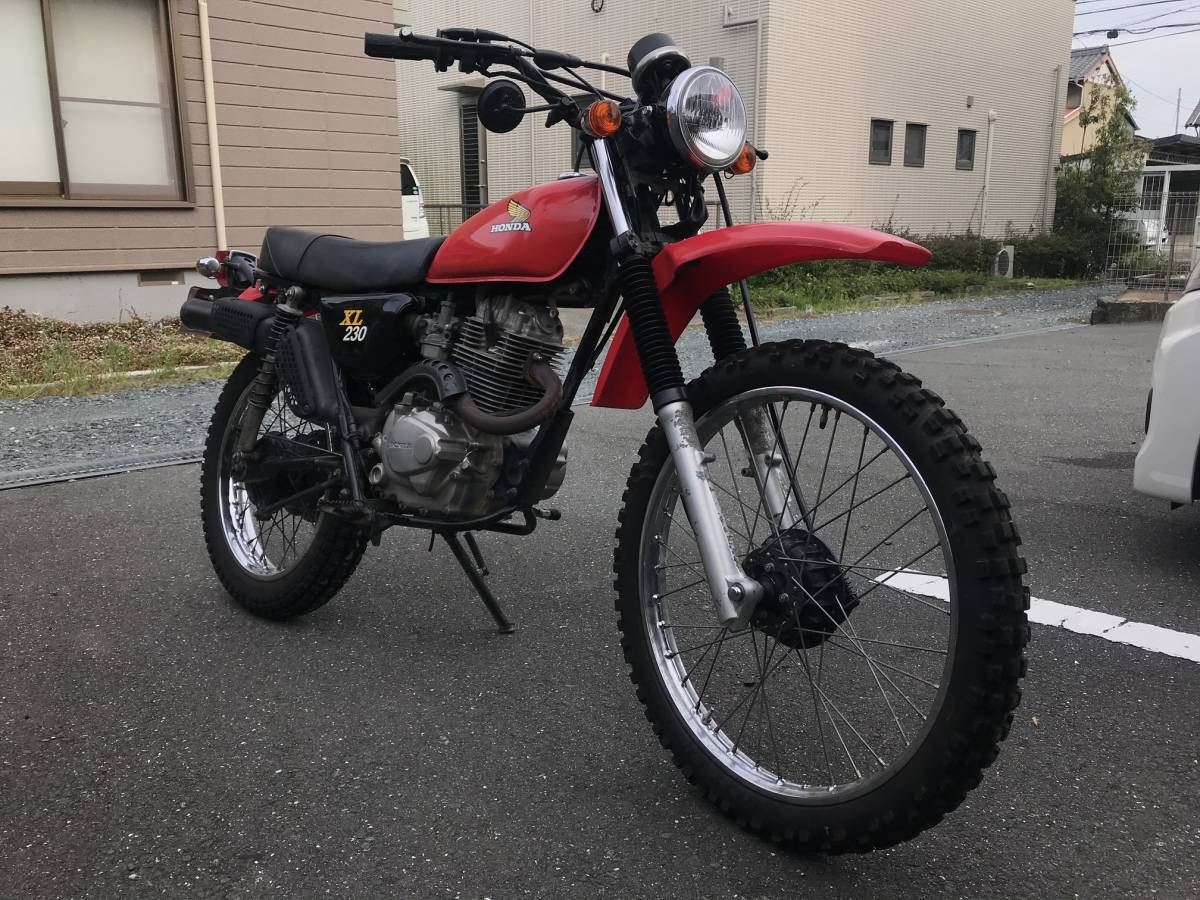 Honda Xl230 フロント21インチ化 Vmx 動画有 の落札情報詳細 ヤフオク落札価格情報 オークフリー スマートフォン版